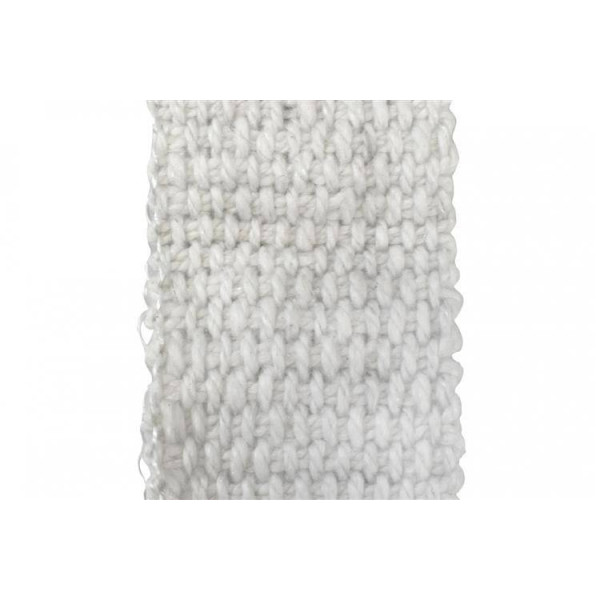 White Ceramic Exhaust Heat Wrap 50mm x 2mm - 10m Roll