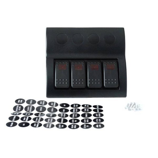 12-24V IP68 Waterproof ON-OFF Switch 4xB 2x5A 1x10A 1x15A