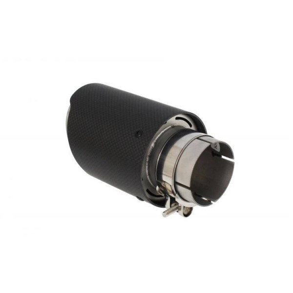 Exhaust Tip 78mm enter 63mm Carbon Matte
