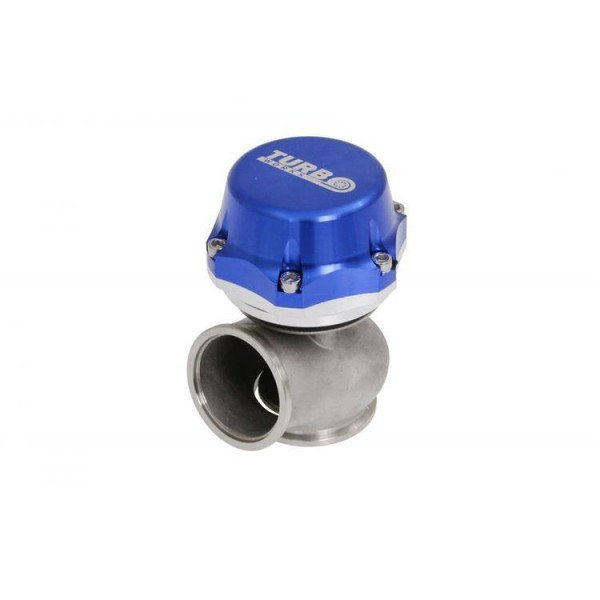 50mm External Wastegate 0.5 Bar V-Band - Blue Performance Part