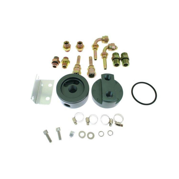 Premium Oil Cooler Relocation Kit for Enhanced Engine Cooling