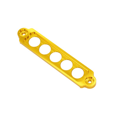 JDM Gold Car Battery Tie Down for 02-05 Honda Civic