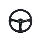 350mm Carbon Black Steering Wheel with 90mm Offset
