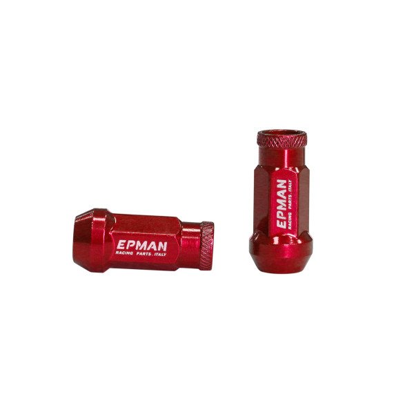 Epman JDM M12x1.25 Red Wheel Lug Nuts