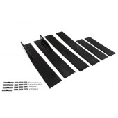 Universal Side Skirts for Enhanced Vehicle Aerodynamics