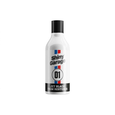 Shiny Garage Jet Black Trim Restorer 500ml - Ultimate Shine