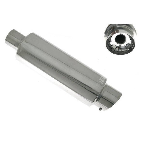 90mm Inlet Rear Muffler - 63.5mm Exhaust Performance Upgrade