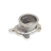 "V-Band T3-T4 2.5" Downpipe for Enhanced Turbo Performance"