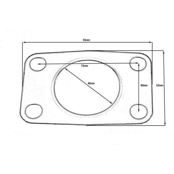 High-Performance Turbo Gasket for Saab 9-5 Models