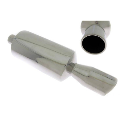 100mm Inlet Rear Muffler - 63.5mm Exhaust Performance Upgrade