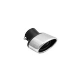 Exhaust Pipe 105x70mm enter 51mm Short