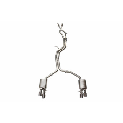 CatBack Active Exhaust for Audi B8 S4 S5 3.0T Performance