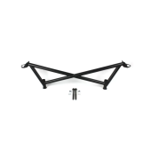 Rear BMW E46 X-Brace Drift KJS 1/4 Mile 4-Point Support Bar