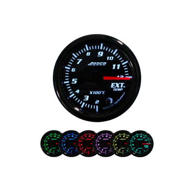 ADDCO 52mm Exhaust Temperature Gauge - Precision Monitoring