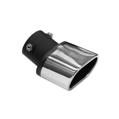 90x70mm Silencer Tip with 63.5mm Inlet - High Performance