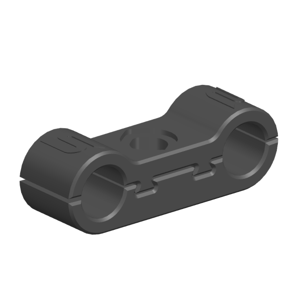 Double Mounting Bracket 12mm ASA Set of 4