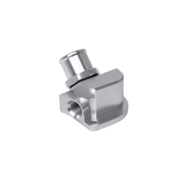 Billet Aluminum Thermostat Housing for Honda B & D Series with 1.25" AN16 Silicone Hose