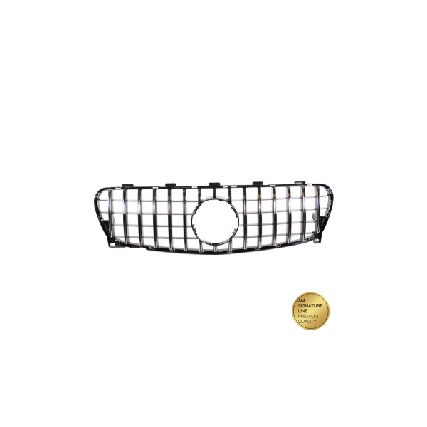 Sport Grille GT Chrome & Black for 2017-2019 Mercedes GLA X156