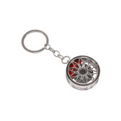 Keychain wheel CS-39 with caliper Silver