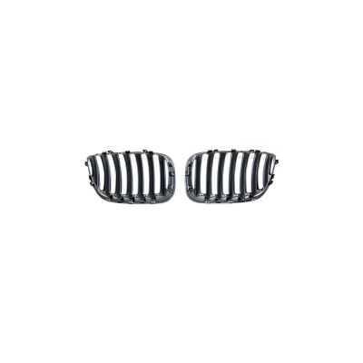 Matt Black Grill for BMW X5 E53 Facelift - Sleek Design