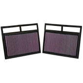 K&N 33-2412 High-Performance Panel Air Filter for Enhanced Flow