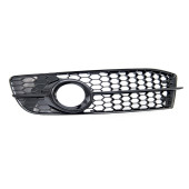 Gloss Black Fog Light Covers for Audi A6 C6 - Custom Fit