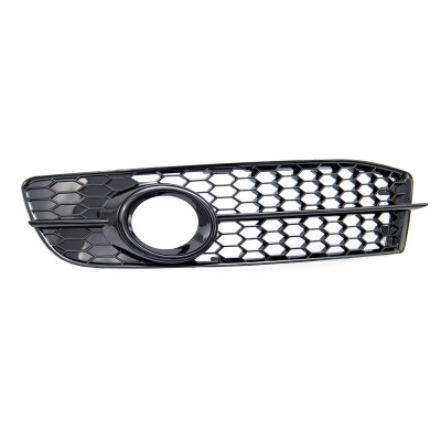 Gloss Black Fog Light Covers for Audi A6 C6 - Custom Fit