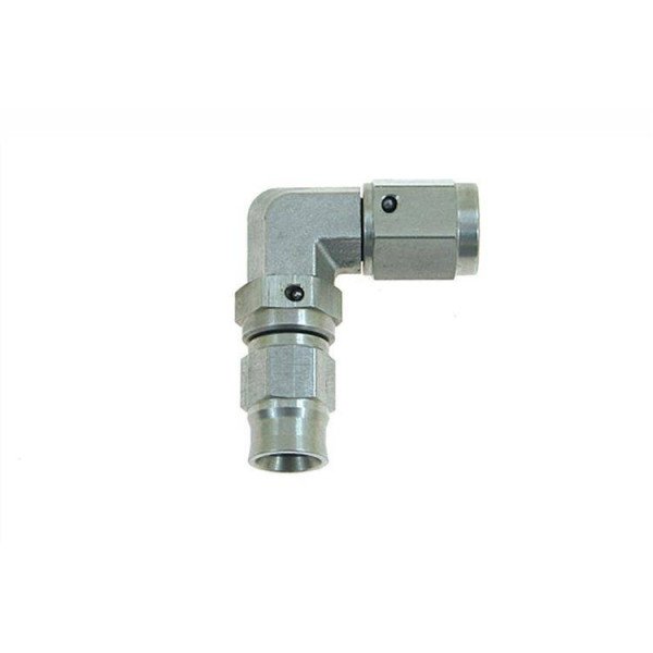 90° SS Hose End Female M10x1 AN3 Connector - Durable Fitting