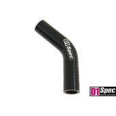 45° Silicone Elbow D1Spec Black 84mm XL - High Performance