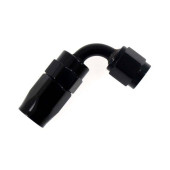 Swivel fitting 90deg AN20 Black