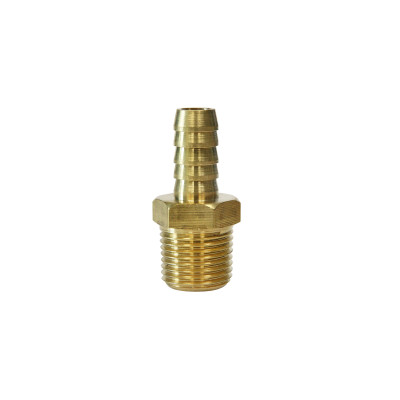 Brass Nipple 1-2 to 12mm Hose Connector - Durable & Reliable