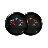 Auto Gauge T90 52mm Oil Temperature Gauge - Precision Readings