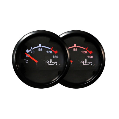 Auto Gauge T90 52mm Oil Temperature Gauge - Precision Readings