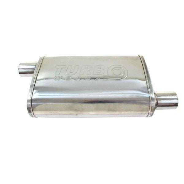 76mm Center Muffler LT 304SS - 355mm Performance Upgrade