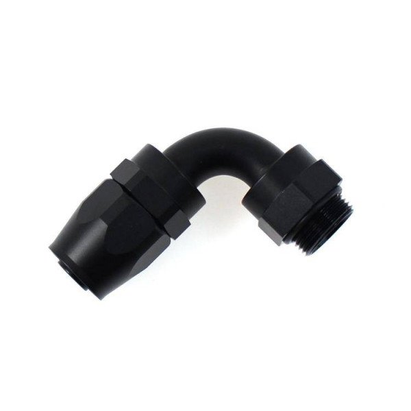 90° AN8-M22 Swivel Oil Cooler Hose End Fitting