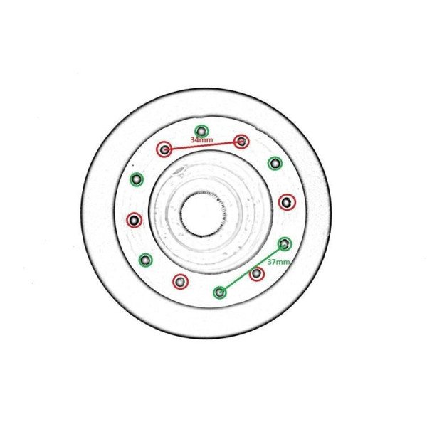 Steering Wheel Hub for Honda Civic 92-95 - Durable & Reliable