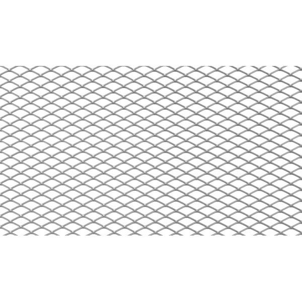 ALU Mesh Grill Silver 100x33cm 16x8mm