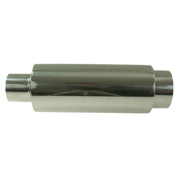 100mm Inlet Rear Muffler - 76mm Exhaust Performance Upgrade