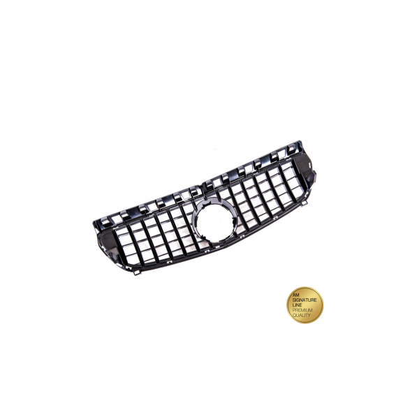 Sport Grille GT Chrome & Black for Mercedes A-Class W176 2012-2015
