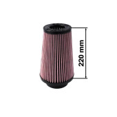 Purple Air Filter H:220mm DIA:80-89mm - High Efficiency