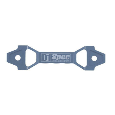 D1Spec 15cm Silver Car Battery Tie Down - Secure & Durable