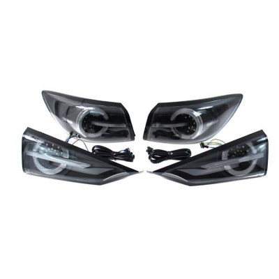 LED Taillights for Mazda 3 Sedan 2009-2013 - Bright & Stylish