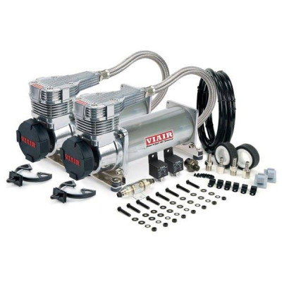VIAIR 485C Chrome Dual Pack Compressors - Gen 2 Performance