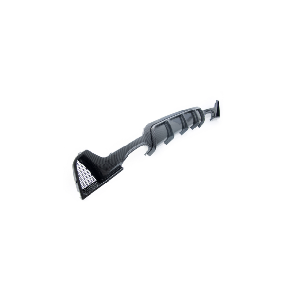 BMW F32 F33 F36 Rear Diffuser - Carbon Fiber Style