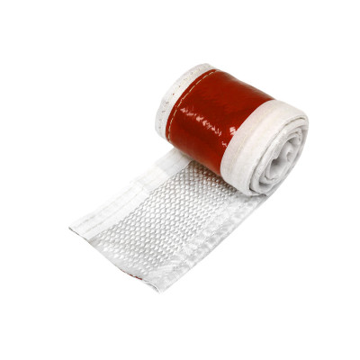 10mm x 1m Red Heat Resistant Hose Cover - Durable Protection