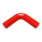 90° Red Elbow Connector - 84mm XL Size for Plumbing