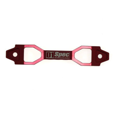 D1Spec 17cm Red Car Battery Tie Down - Secure & Durable