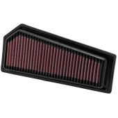 K&N 33-2965 High-Performance Panel Air Filter for Cars