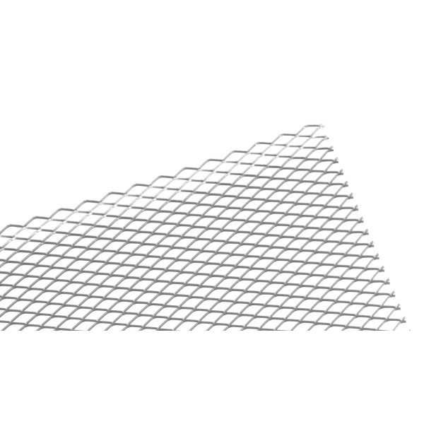 ALU Mesh Grill Silver 100x33cm 16x8mm