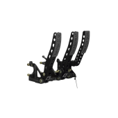 Wilwood Pedal Assembly Floor Mount-Brake Clutch & Throttle w/ Throttle Linkage